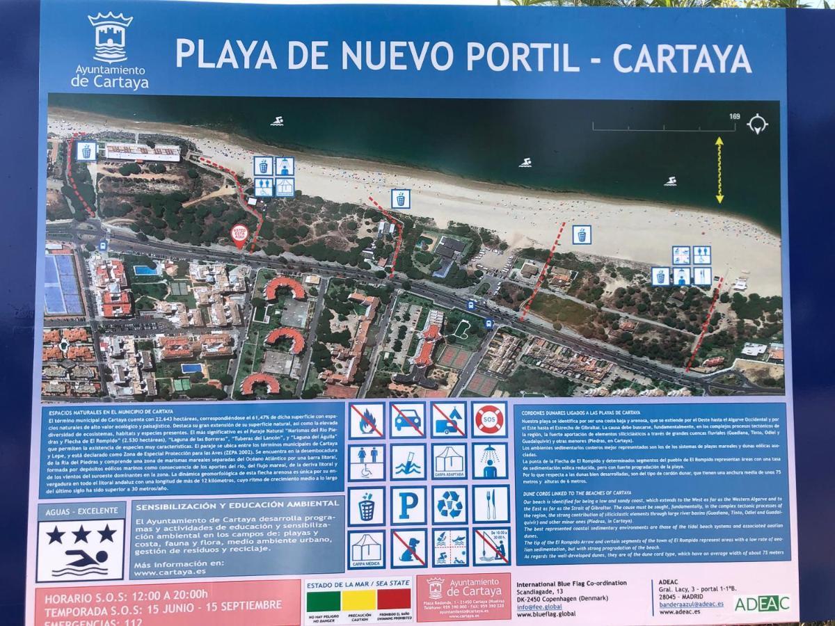 Holiday House With Private Pool, Costa De La Luz エル・ポルティル エクステリア 写真